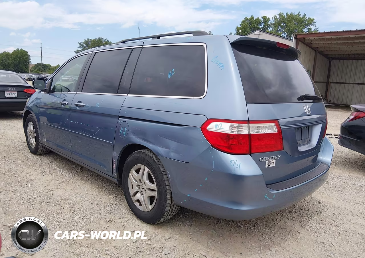 2007 Honda Odyssey Ex-L VIN:5FNRL38787B133389 - 3