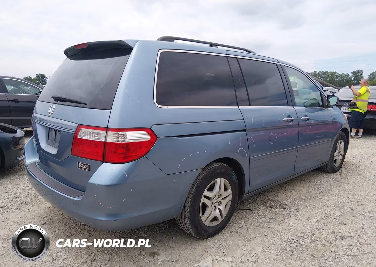 2007 Honda Odyssey Ex-L VIN:5FNRL38787B133389 - 4