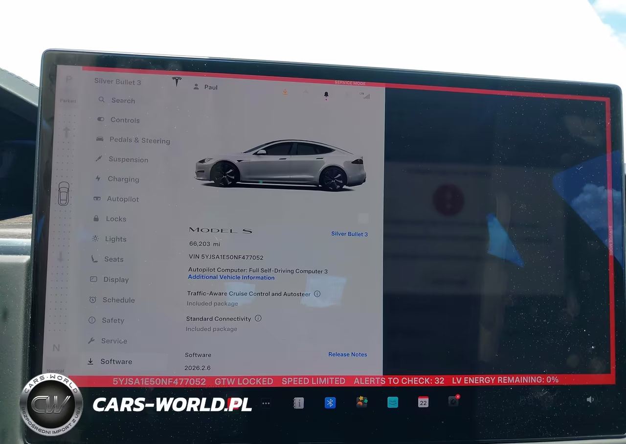 2022 Tesla Model S Dual Motor All-Wheel Drive VIN:5YJSA1E50NF477052 - 7