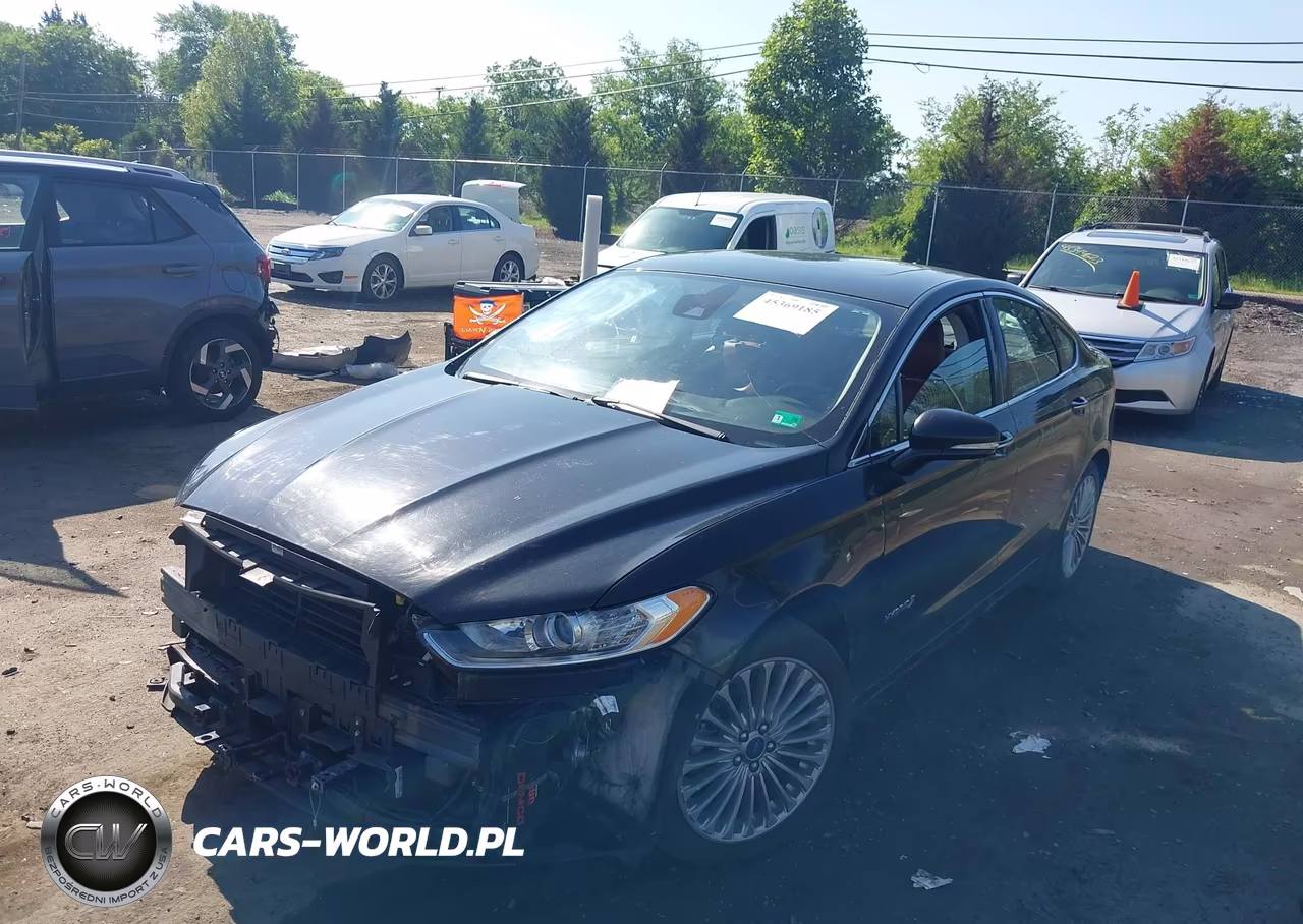 2014 Ford Fusion Hybrid Titanium VIN:3FA6P0RU5ER363709 - 2