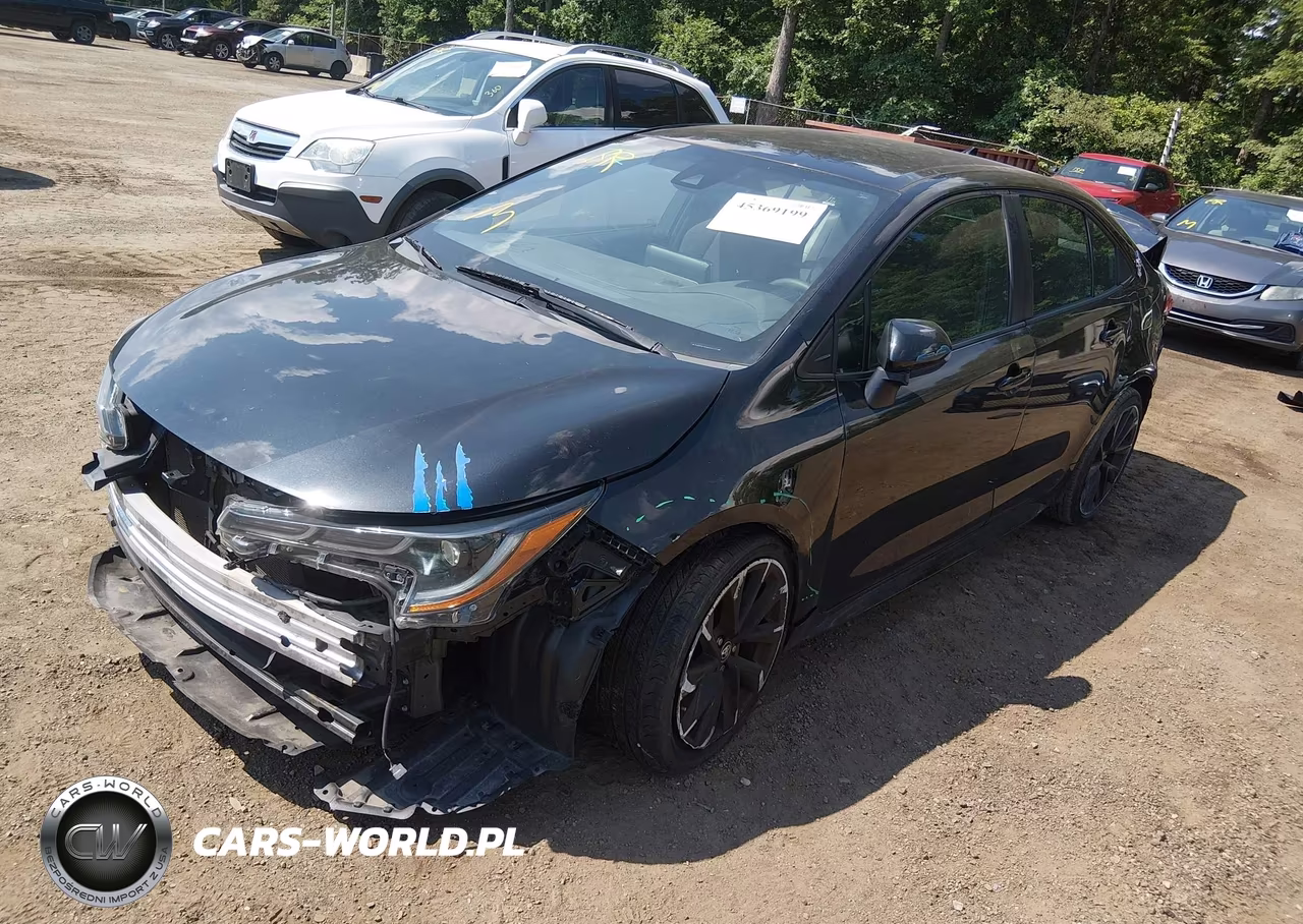 2021 Toyota Corolla Se Nightshade Edition VIN:5YFS4MCE9MP073214 - 2