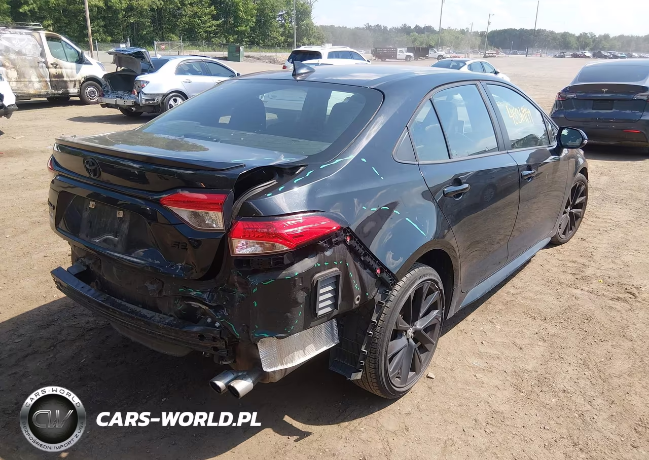 2021 Toyota Corolla Se Nightshade Edition VIN:5YFS4MCE9MP073214 - 4