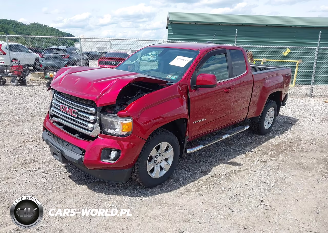 2017 GMC Canyon 4Wd Sle VIN:1GTH6CEN2H1295597 - 2
