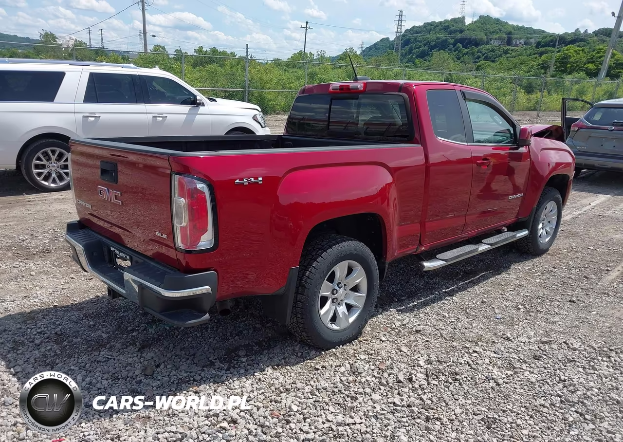 2017 GMC Canyon 4Wd Sle VIN:1GTH6CEN2H1295597 - 4