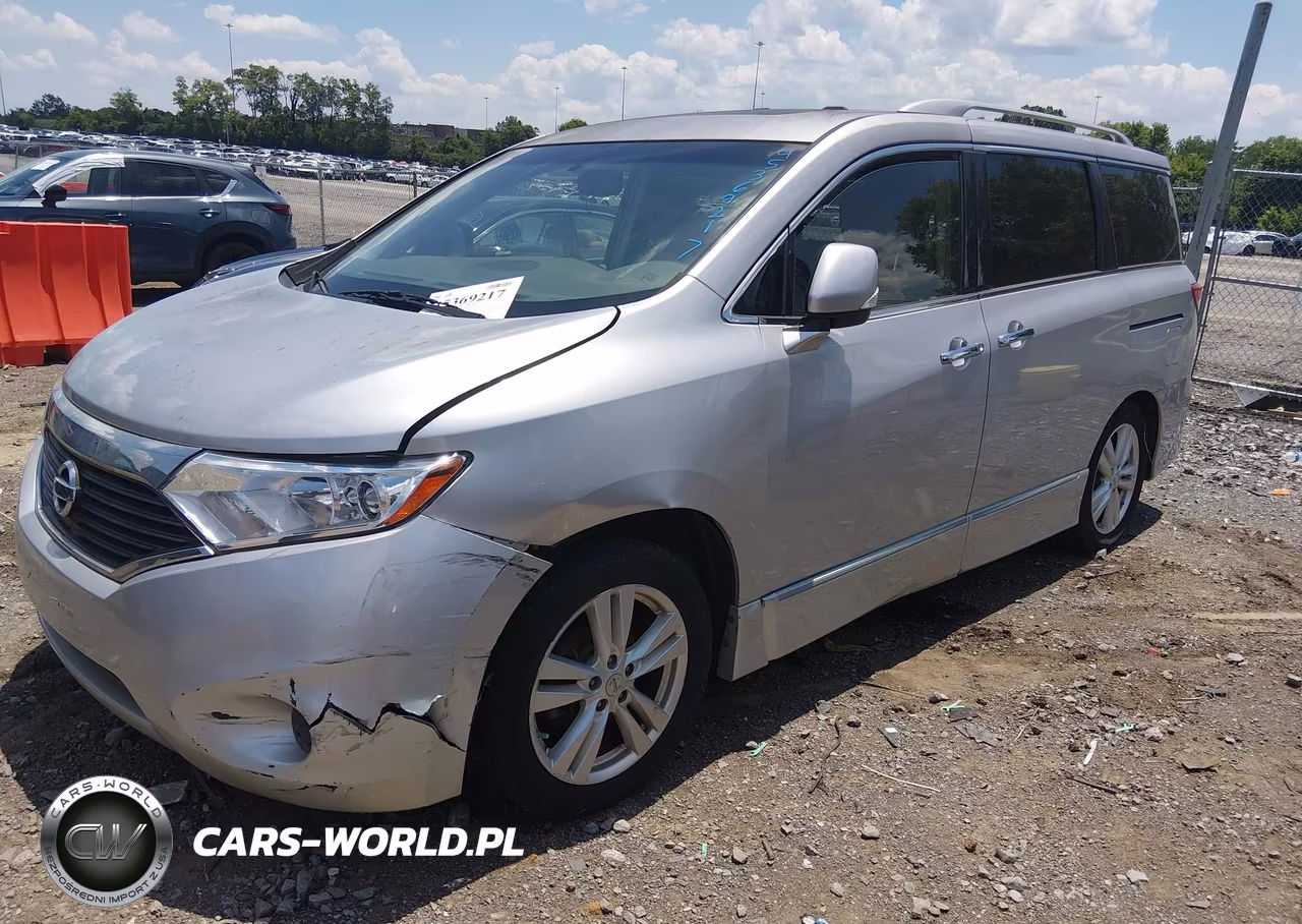 2014 Nissan Quest Sl VIN:JN8AE2KP1E9105746 - 2