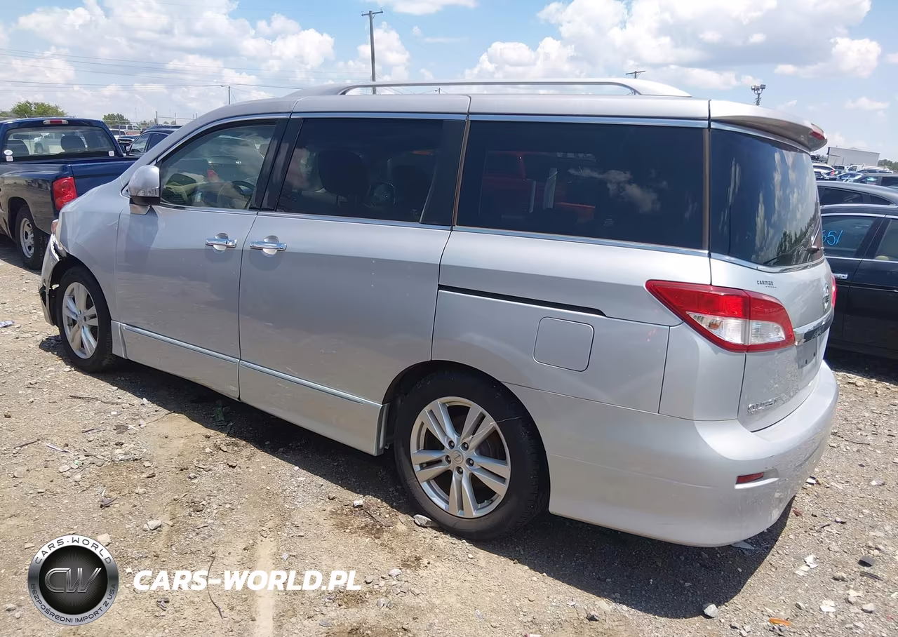 2014 Nissan Quest Sl VIN:JN8AE2KP1E9105746 - 3