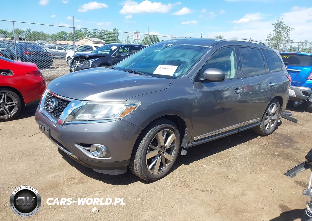 2015 Nissan Pathfinder Platinum VIN:5N1AR2MM1FC668315 - 2