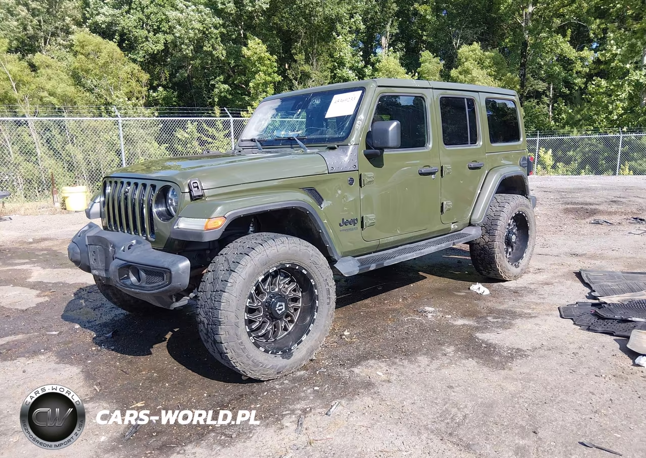 2022 Jeep Wrangler Unlimited Sahara Altitude 4X4 VIN:1C4HJXEM7NW162457 - 2