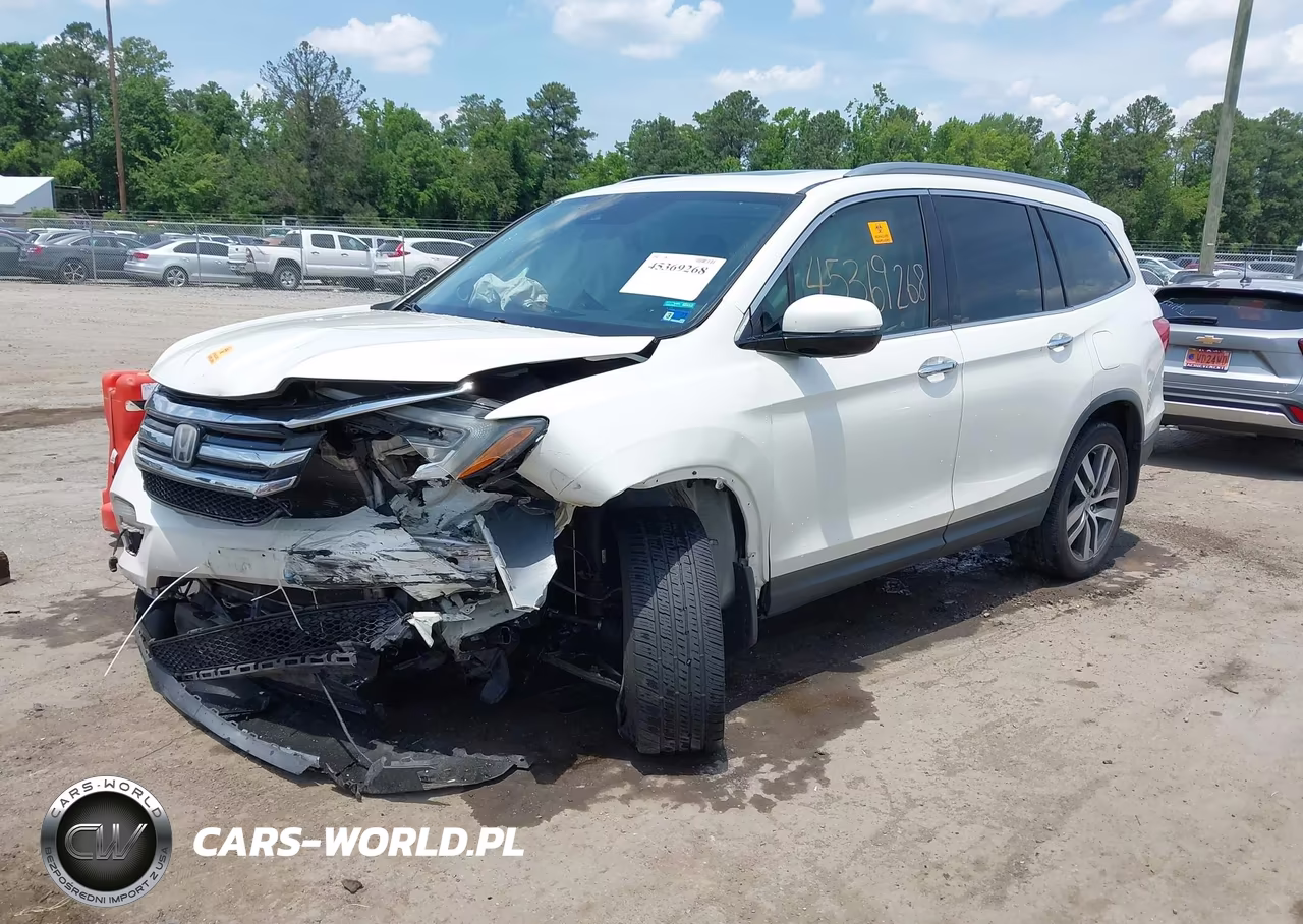 2018 Honda Pilot Elite VIN:5FNYF6H02JB069493 - 2