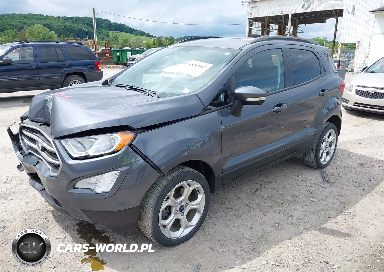 2021 Ford Ecosport Se VIN:MAJ6S3GL7MC455640 - 2