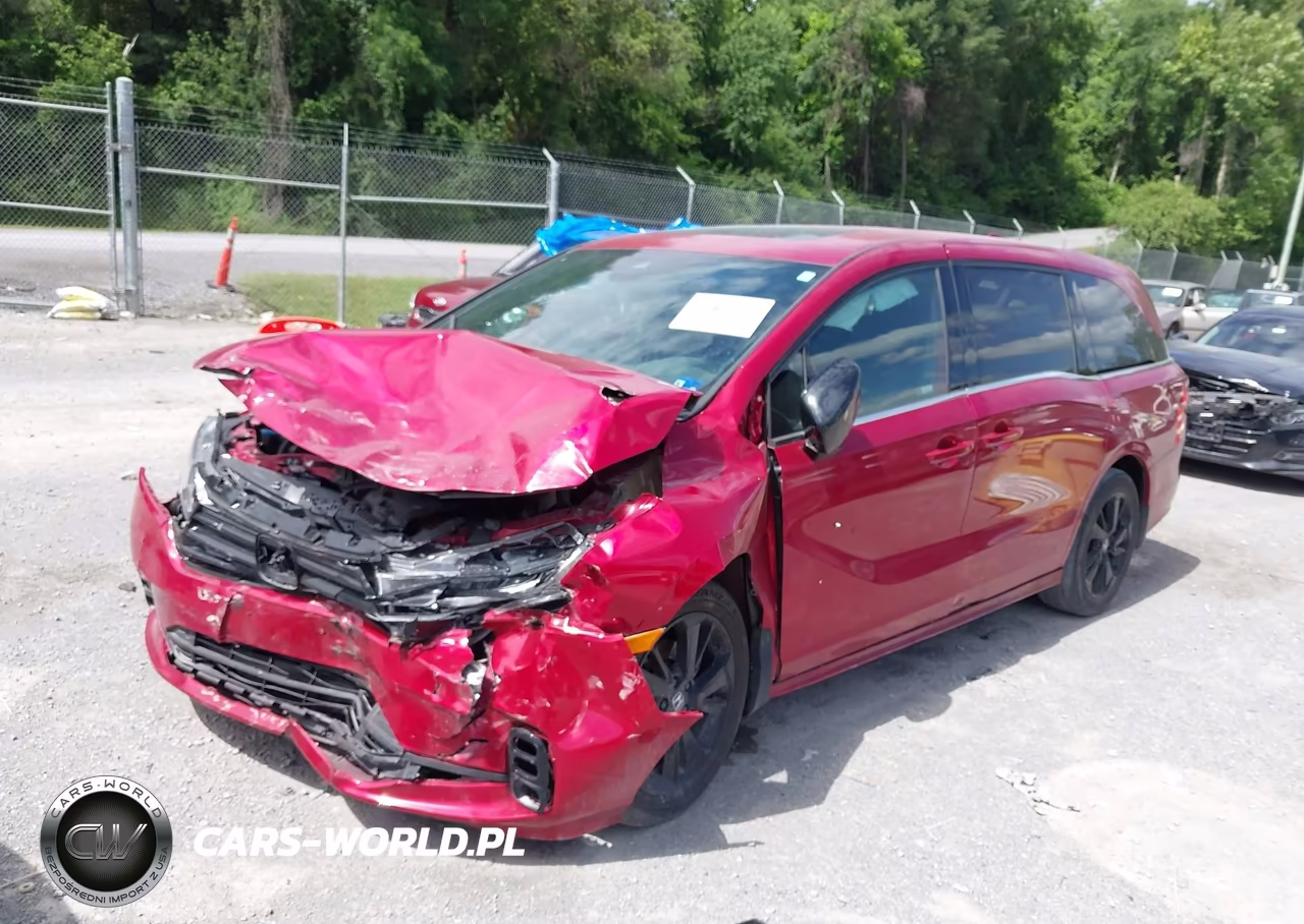 2023 Honda Odyssey Sport VIN:5FNRL6H70PB038326 - 2