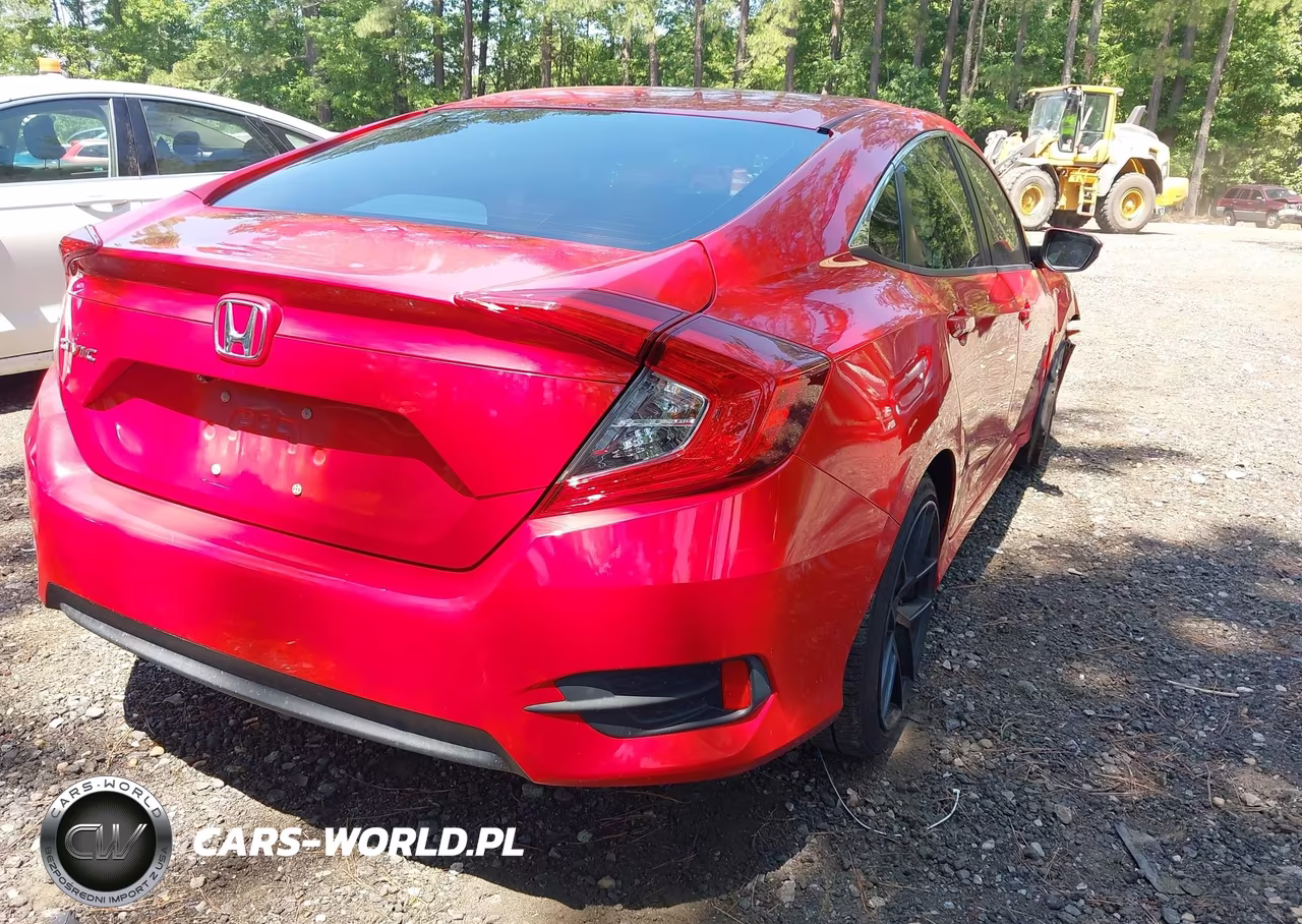 2018 Honda Civic Lx VIN:2HGFC2F59JH535035 - 4