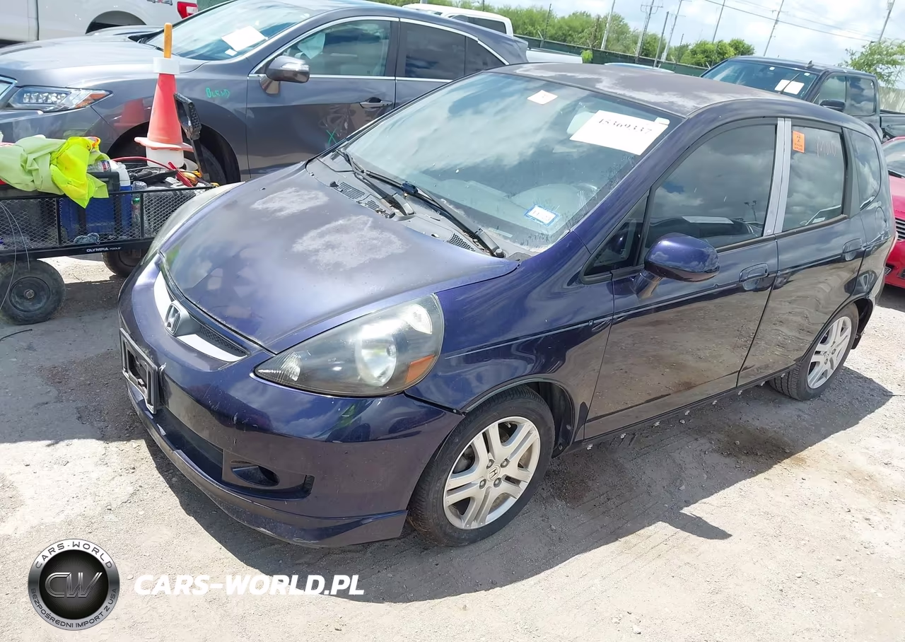 2008 Honda Fit Sport VIN:JHMGD38638S025499 - 2