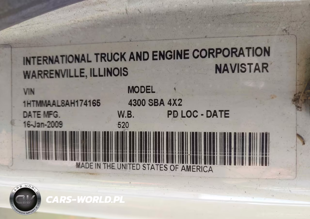 2010 International 4000 4300 VIN:1HTMMAAL8AH174165 - 8