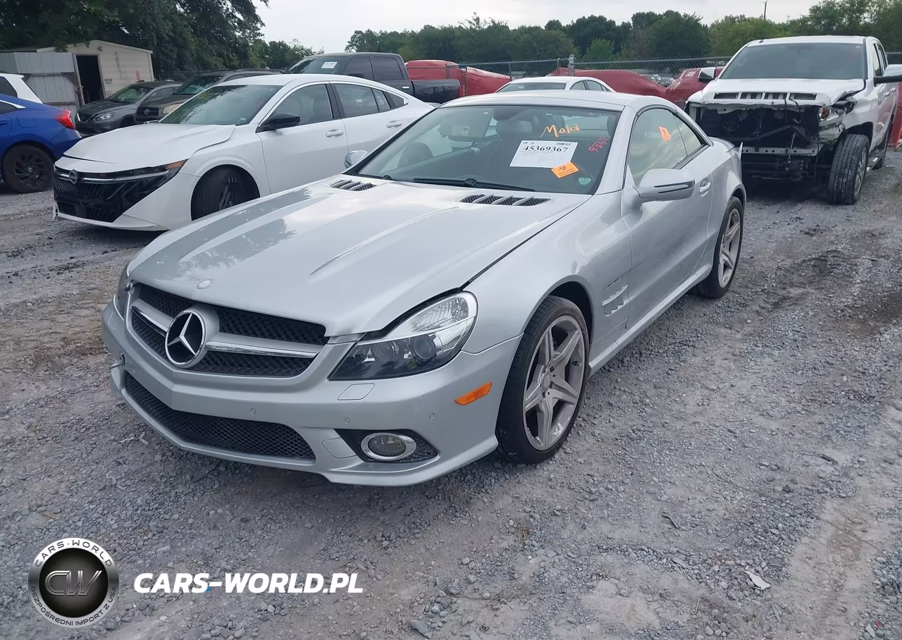 2011 Mercedes-Benz Sl 550 VIN:WDBSK7BA5BF161590 - 2