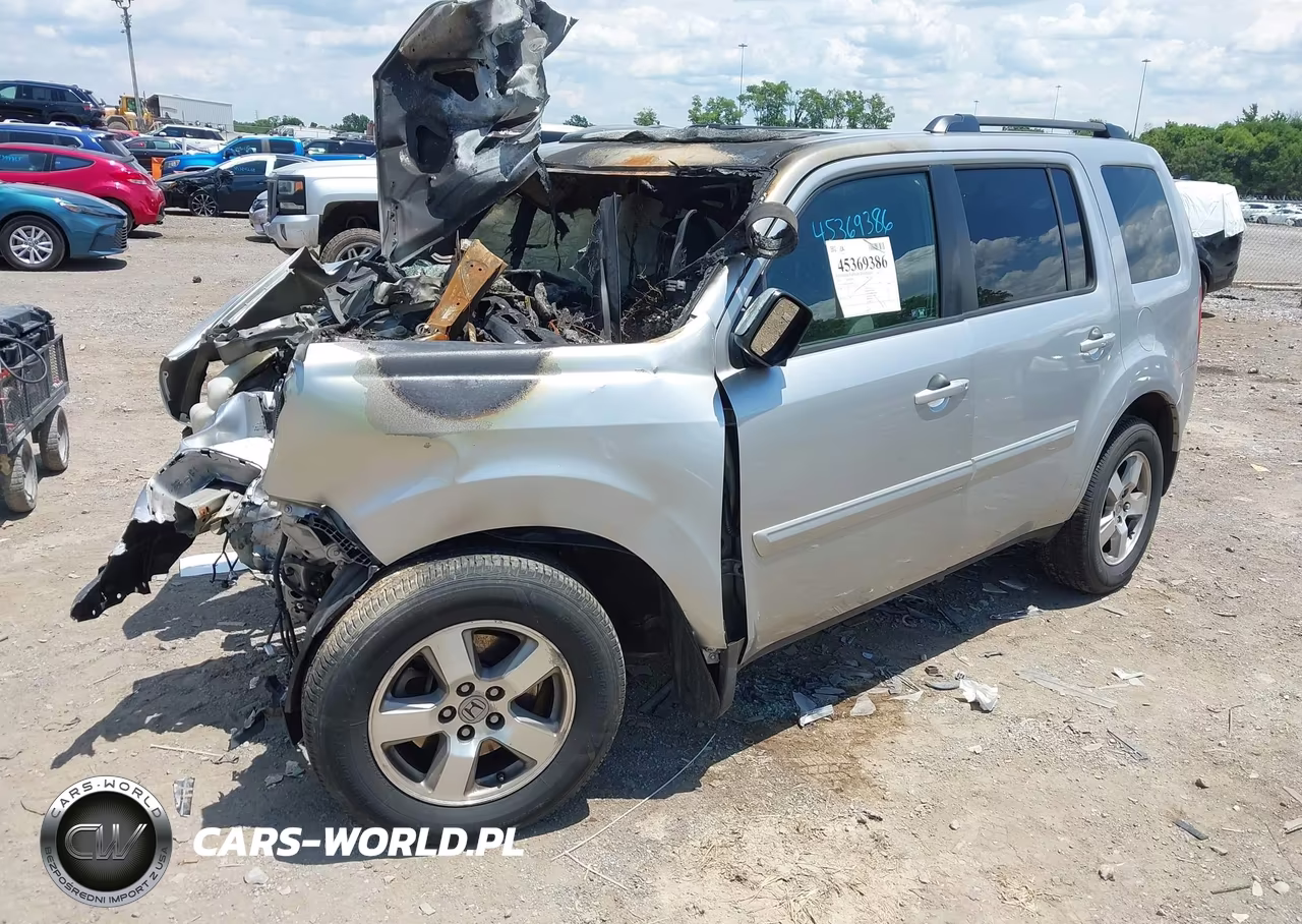2011 Honda Pilot Ex-L VIN:5FNYF3H58BB009939 - 2