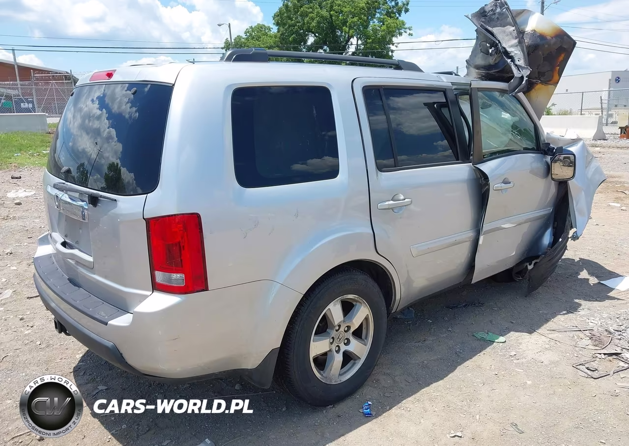 2011 Honda Pilot Ex-L VIN:5FNYF3H58BB009939 - 4