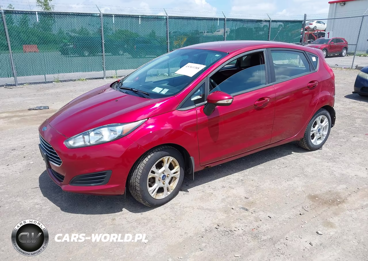 2015 Ford Fiesta Se VIN:3FADP4EJ0FM147937 - 2