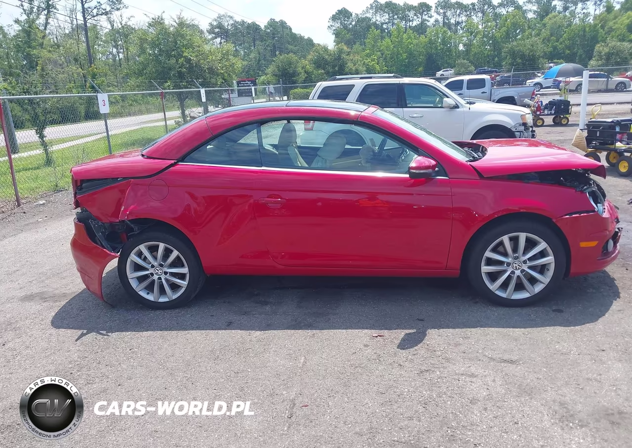 2013 Volkswagen Eos Komfort VIN:WVWBW8AH9DV001313 - 13