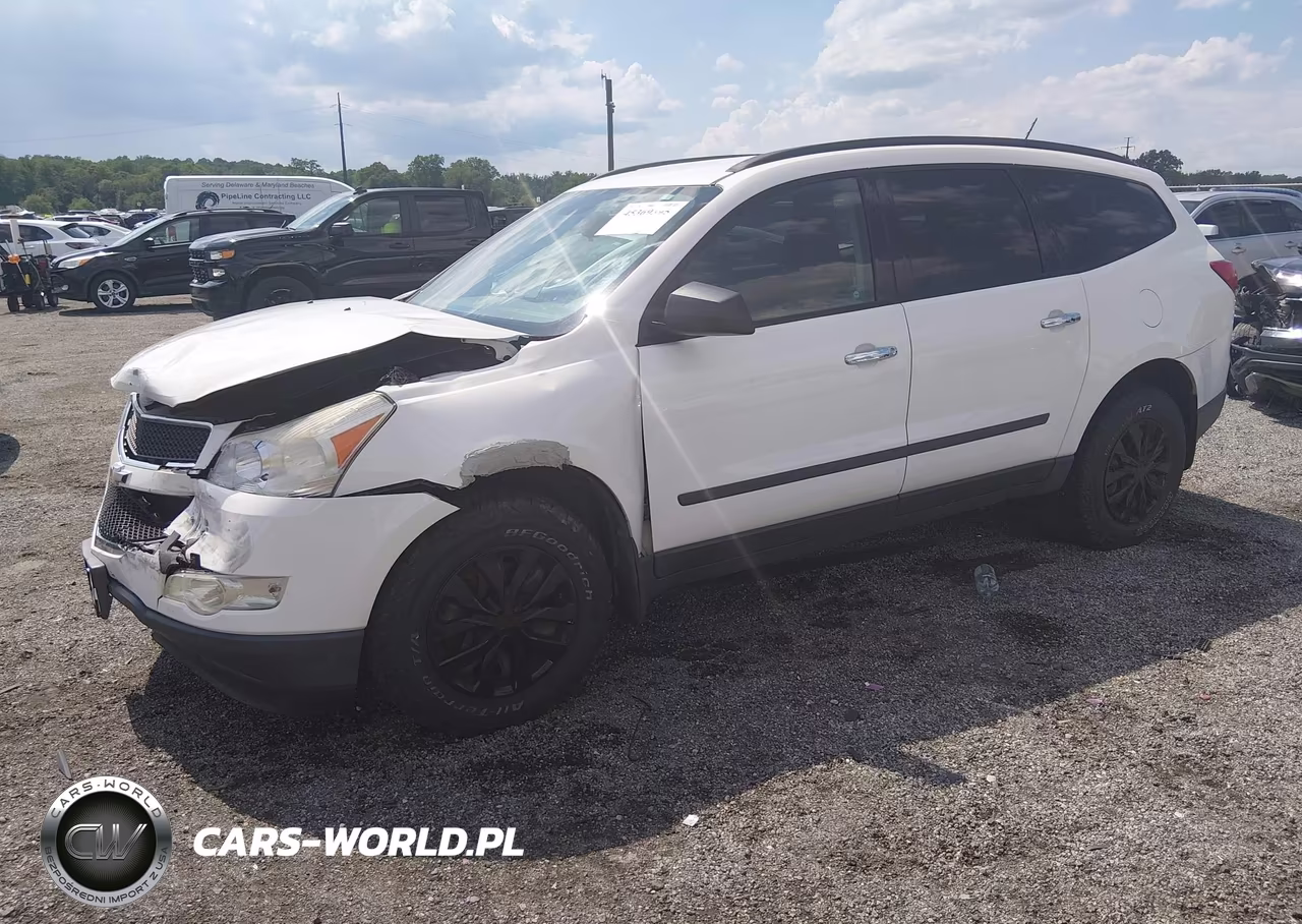 2012 Chevrolet Traverse Ls VIN:1GNKVFED9CJ203158 - 2