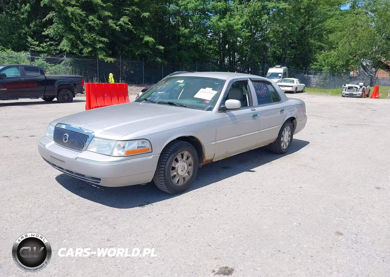 2005 Mercury Grand Marquis Ls-Lse VIN:2MEFM75WX5X660879 - 2