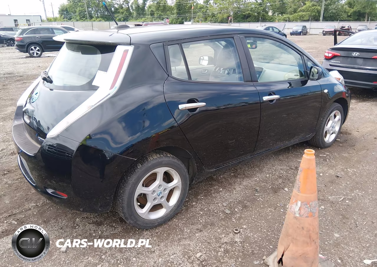 2012 Nissan Leaf Sl VIN:JN1AZ0CP4CT017442 - 4