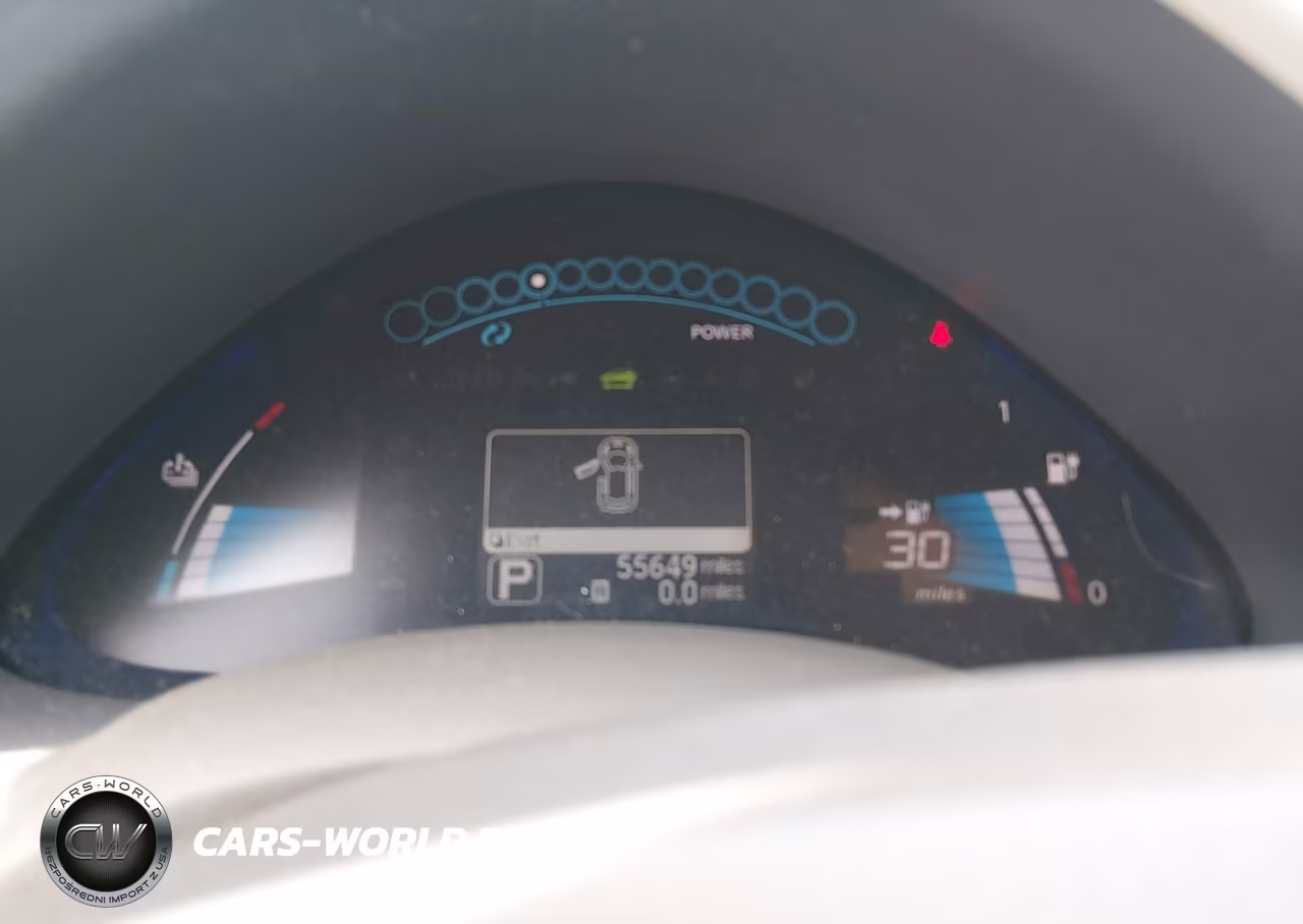 2012 Nissan Leaf Sl VIN:JN1AZ0CP4CT017442 - 7