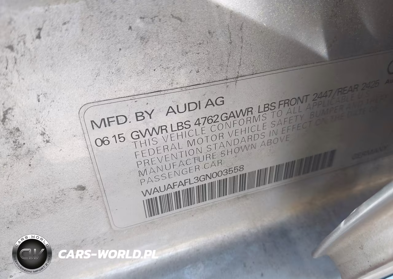 2016 Audi A4 2.0T Premium VIN:WAUAFAFL3GN003558 - 9