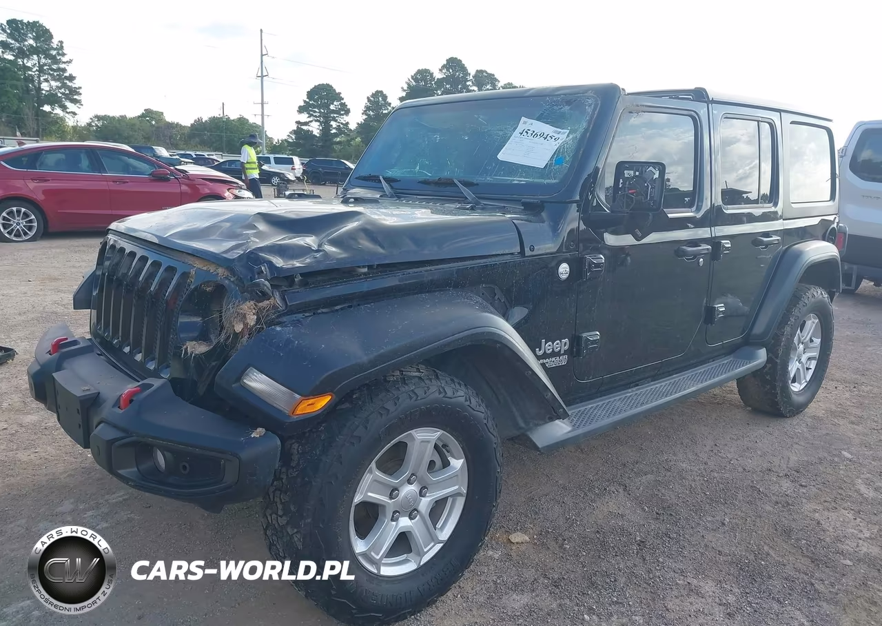 2019 Jeep Wrangler Unlimited Sport S 4X4 VIN:1C4HJXDG3KW551314 - 2