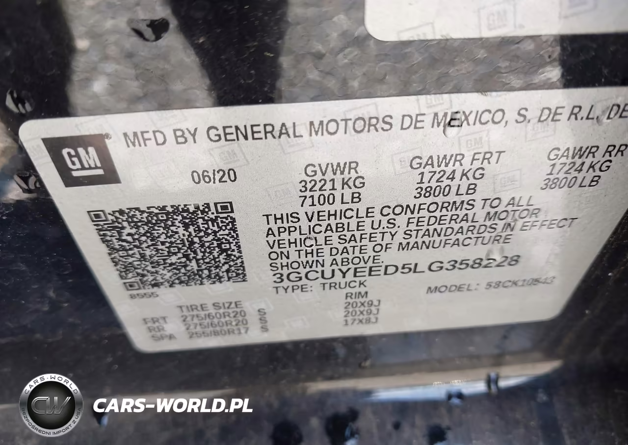 2020 Chevrolet Silverado 1500 4Wd Short Bed Rst VIN:3GCUYEED5LG358228 - 9