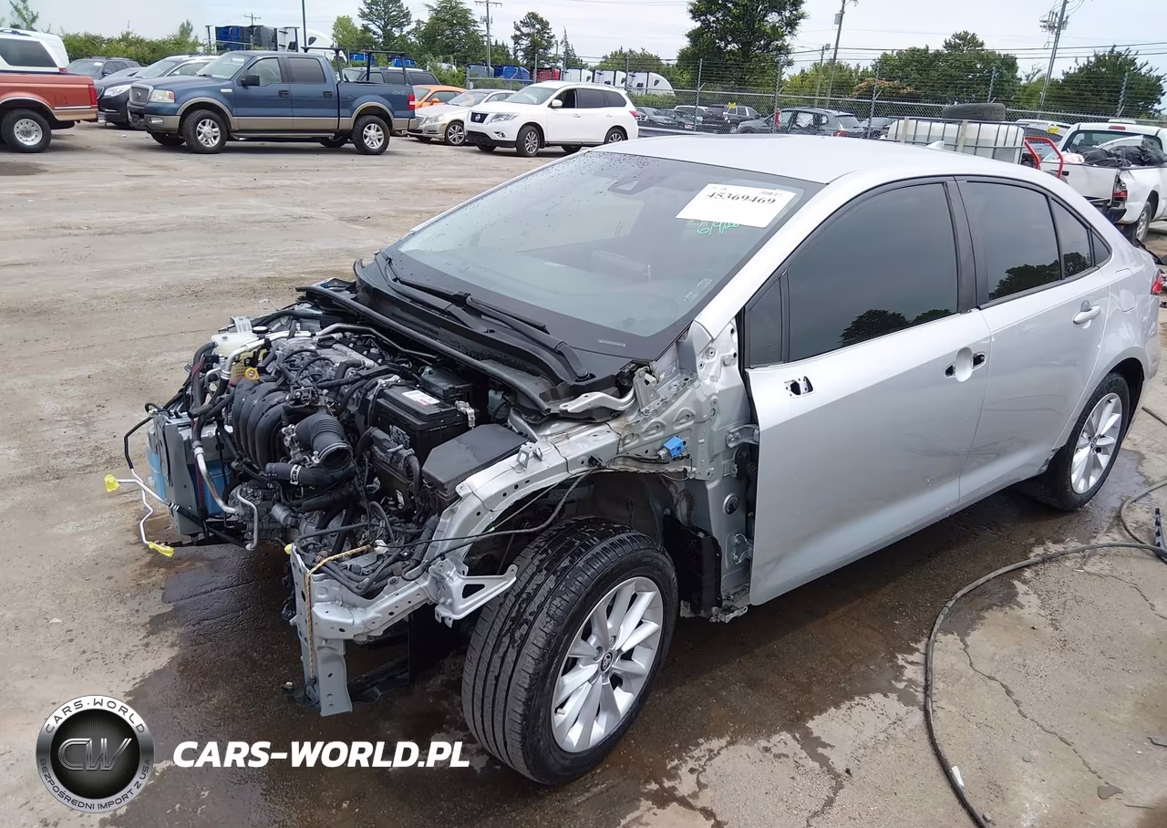 2021 Toyota Corolla Le VIN:JTDVPMAE6MJ147961 - 2