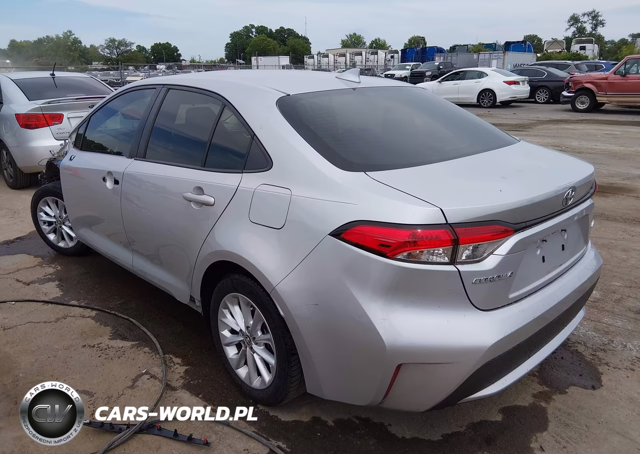 2021 Toyota Corolla Le VIN:JTDVPMAE6MJ147961 - 3