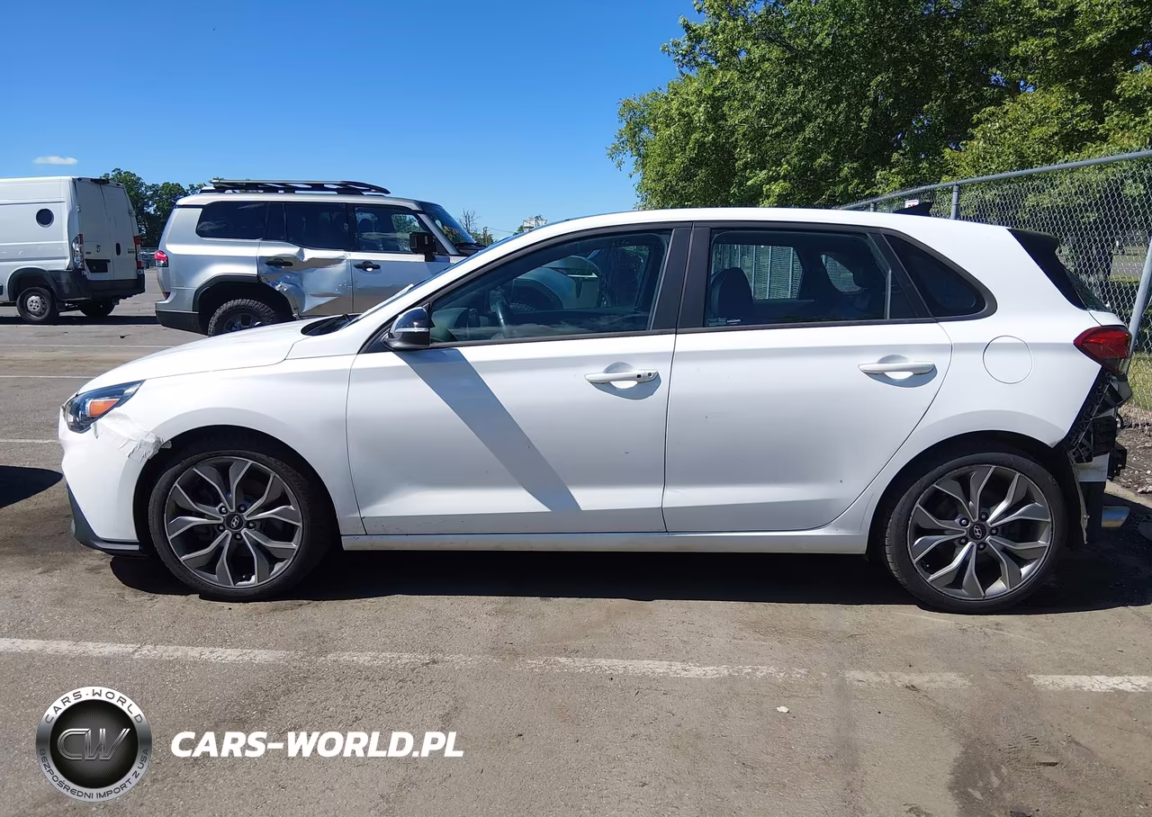 2020 Hyundai Elantra Gt N Line VIN:KMHH55LC1LU141157 - 13