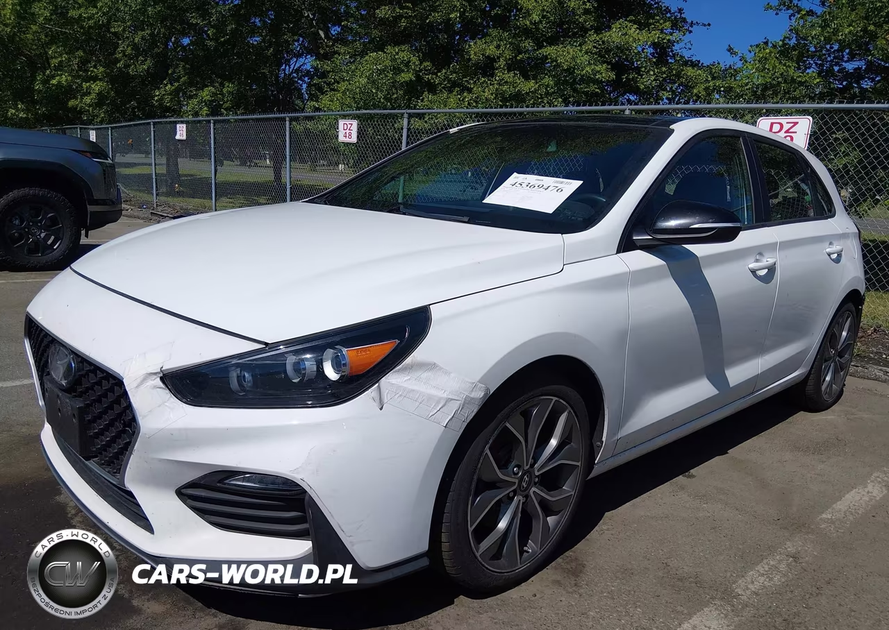 2020 Hyundai Elantra Gt N Line VIN:KMHH55LC1LU141157 - 2