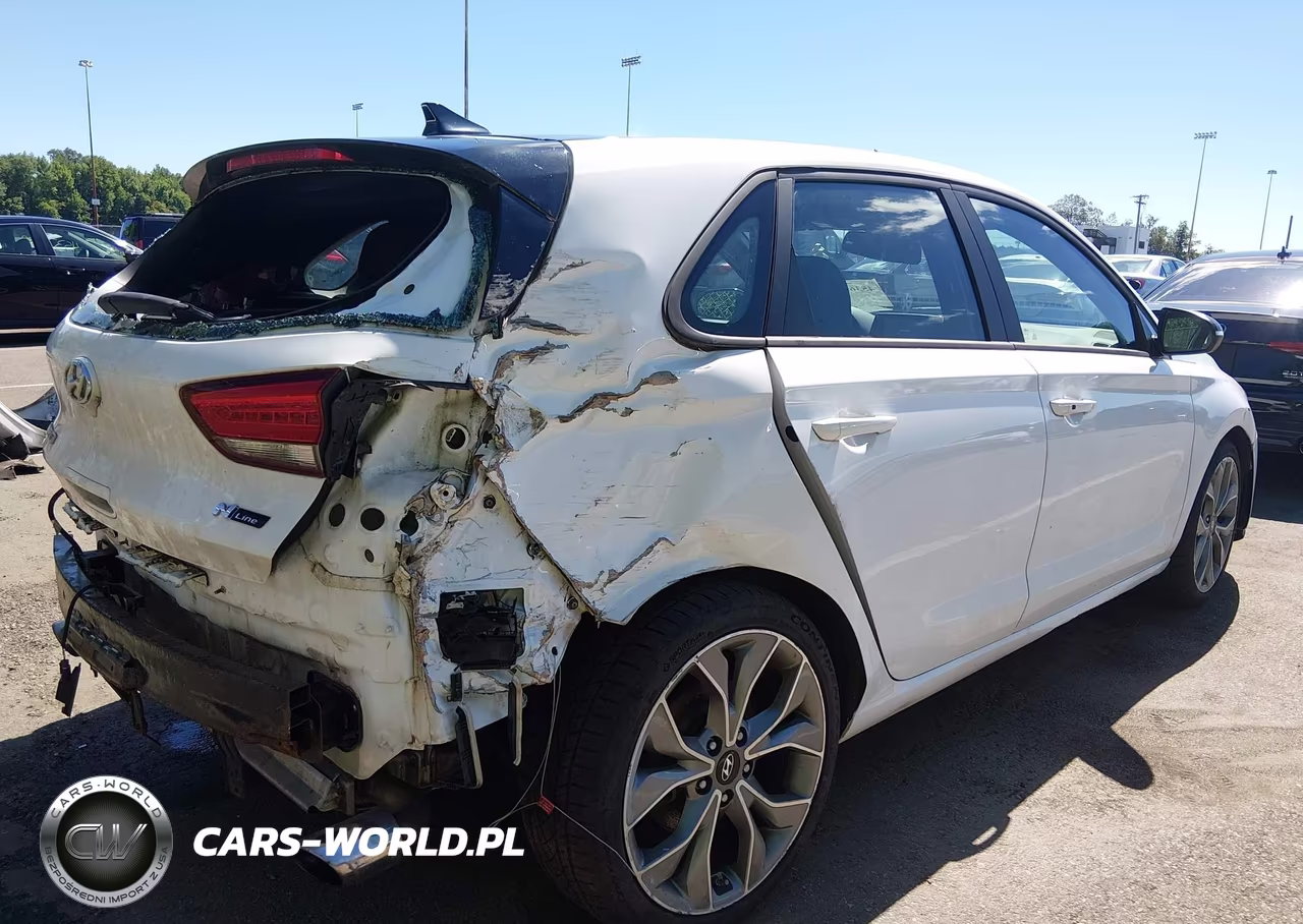 2020 Hyundai Elantra Gt N Line VIN:KMHH55LC1LU141157 - 4