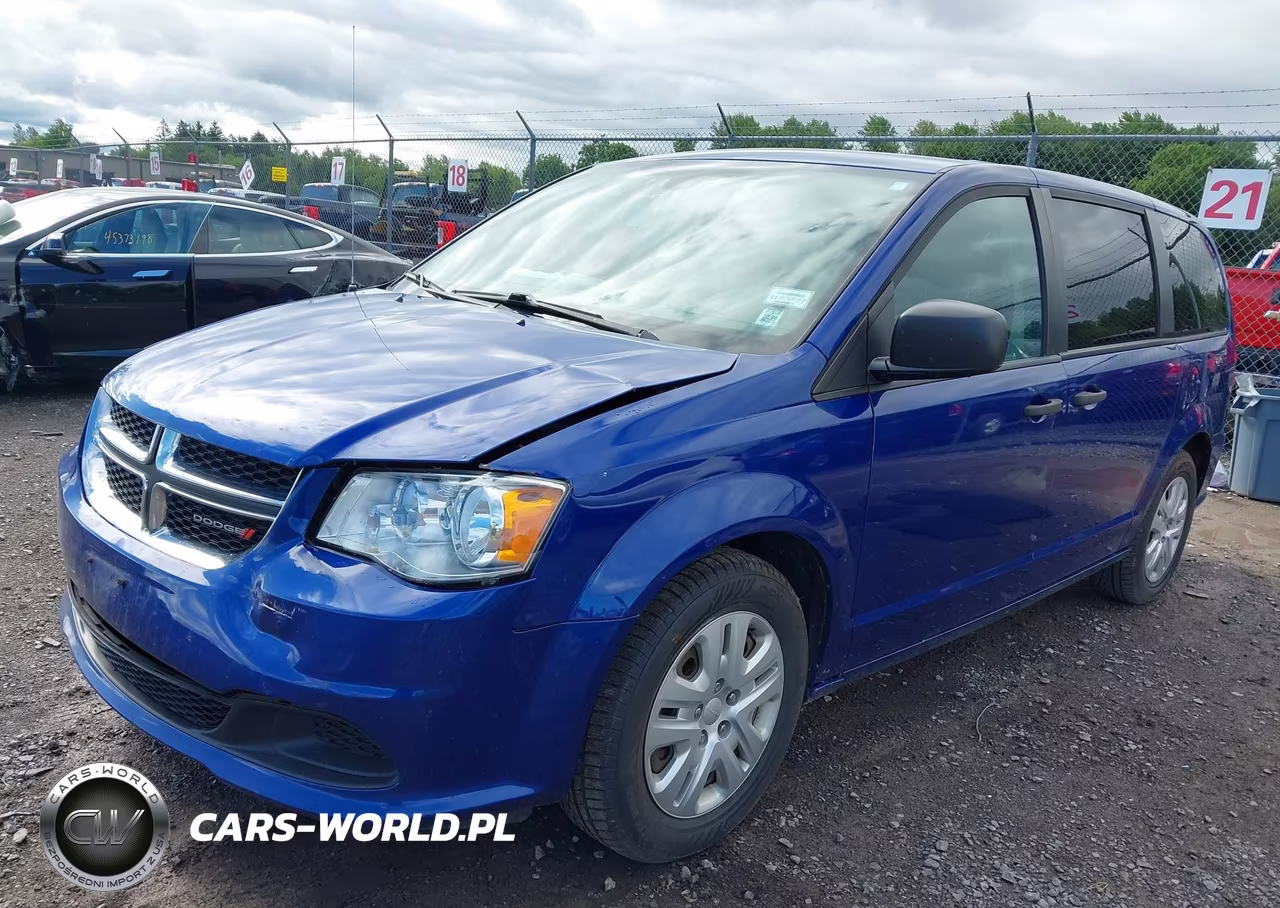 2019 Dodge Grand Caravan Se VIN:2C4RDGBG8KR780904 - 2