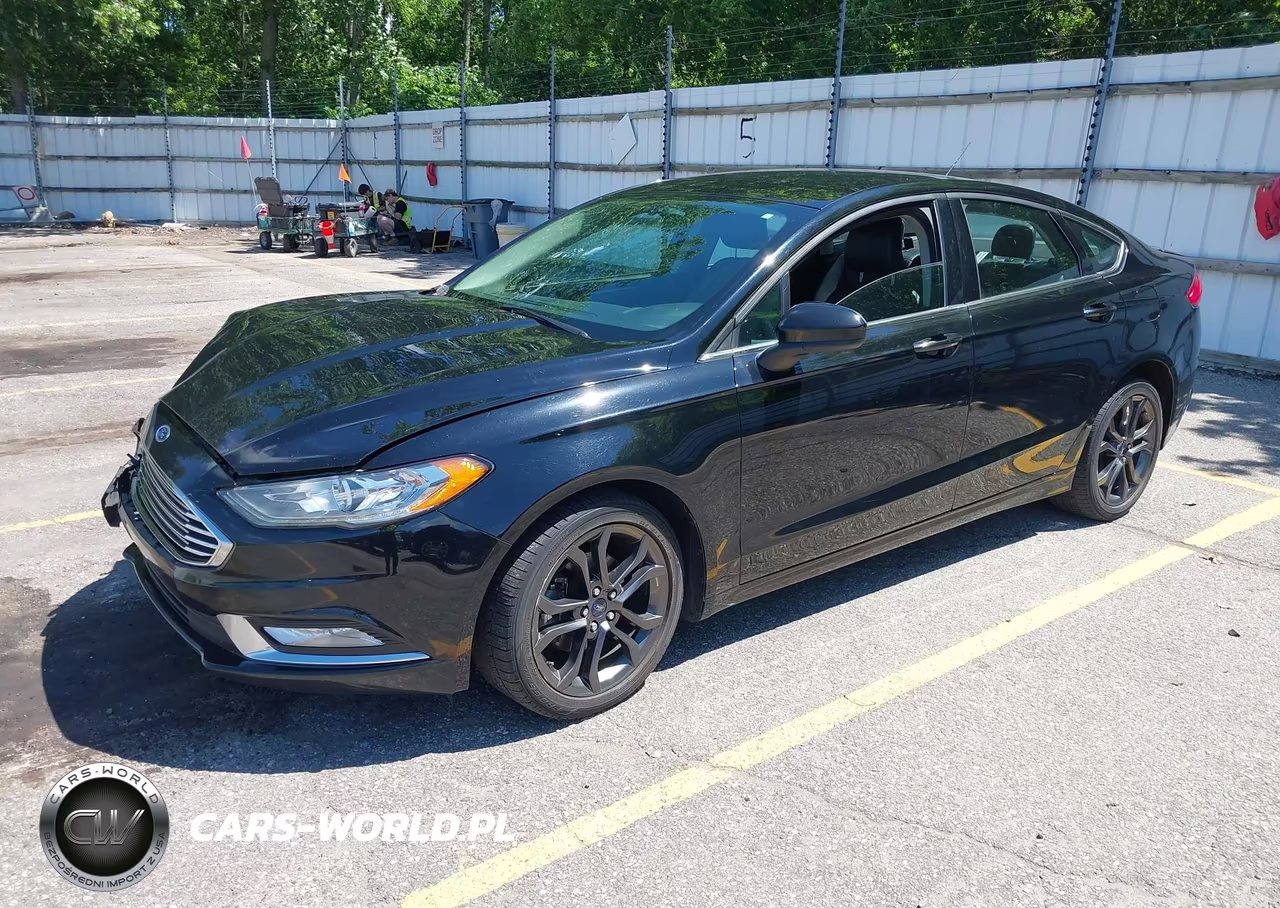 2018 Ford Fusion Se VIN:3FA6P0T94JR156467 - 2