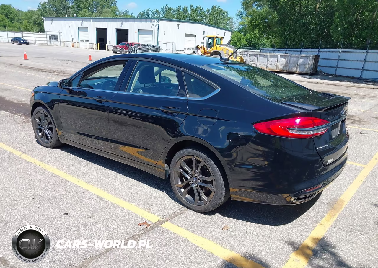 2018 Ford Fusion Se VIN:3FA6P0T94JR156467 - 3