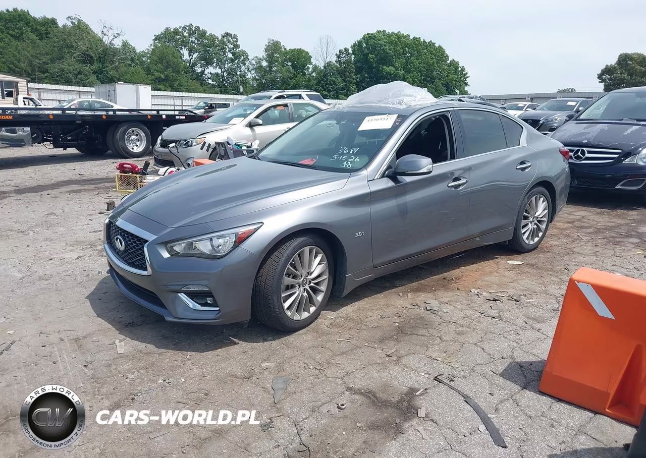 2019 Infiniti Q50 3.0T Luxe VIN:JN1EV7AP8KM513684 - 2