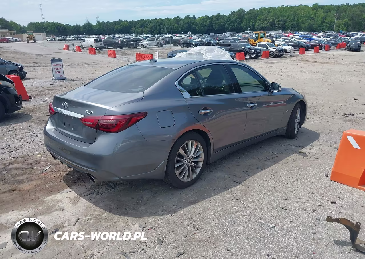 2019 Infiniti Q50 3.0T Luxe VIN:JN1EV7AP8KM513684 - 4