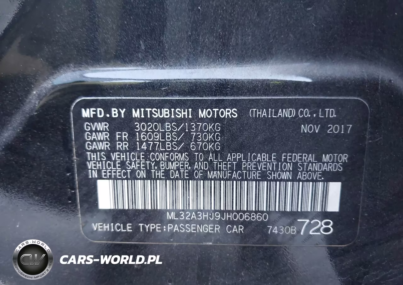 2018 Mitsubishi Mirage Es VIN:ML32A3HJ9JH006860 - 9
