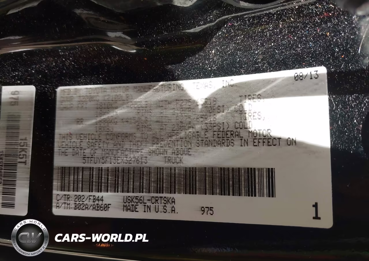 2014 Toyota Tundra Sr5 5.7L V8 VIN:5TFUY5F13EX327613 - 9