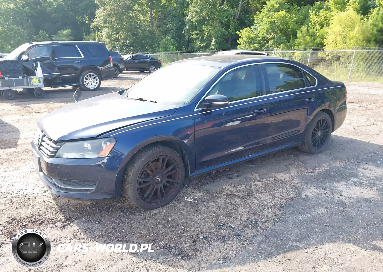 2015 Volkswagen Passat 2.0L Tdi Se VIN:1VWBV7A37FC032511 - 2