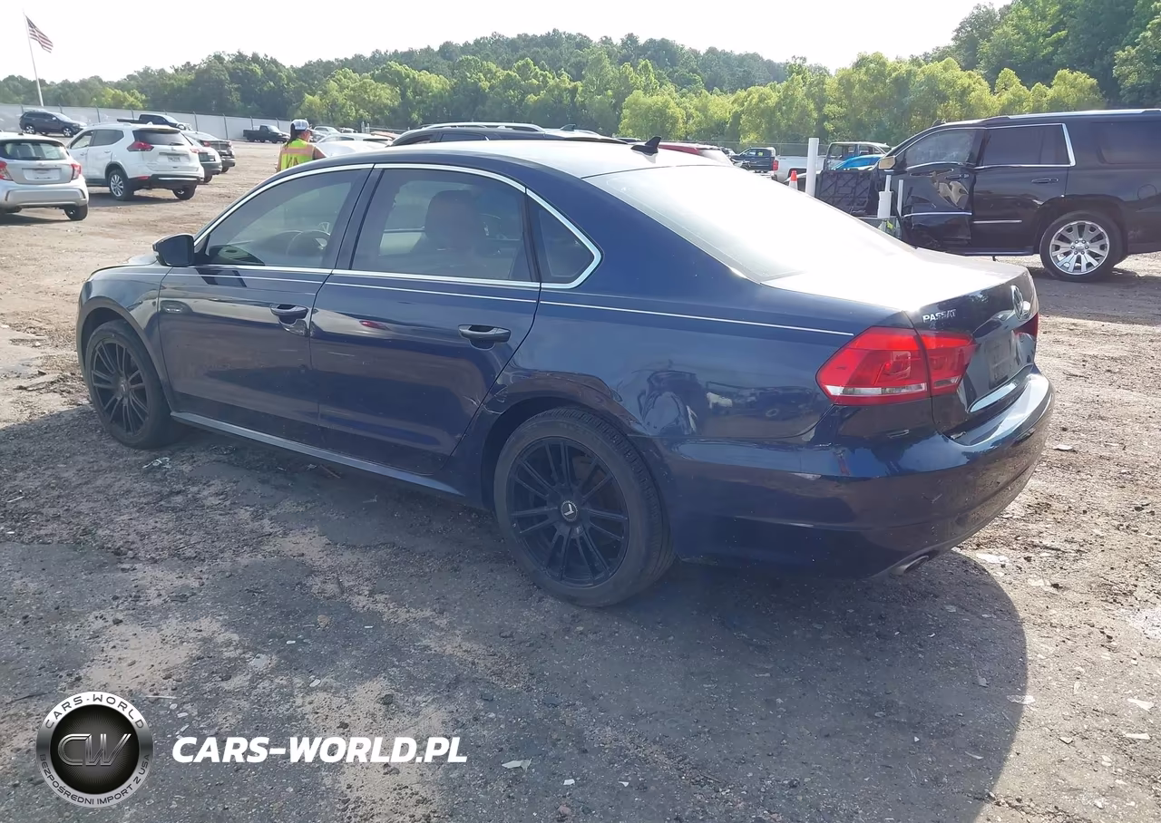 2015 Volkswagen Passat 2.0L Tdi Se VIN:1VWBV7A37FC032511 - 3
