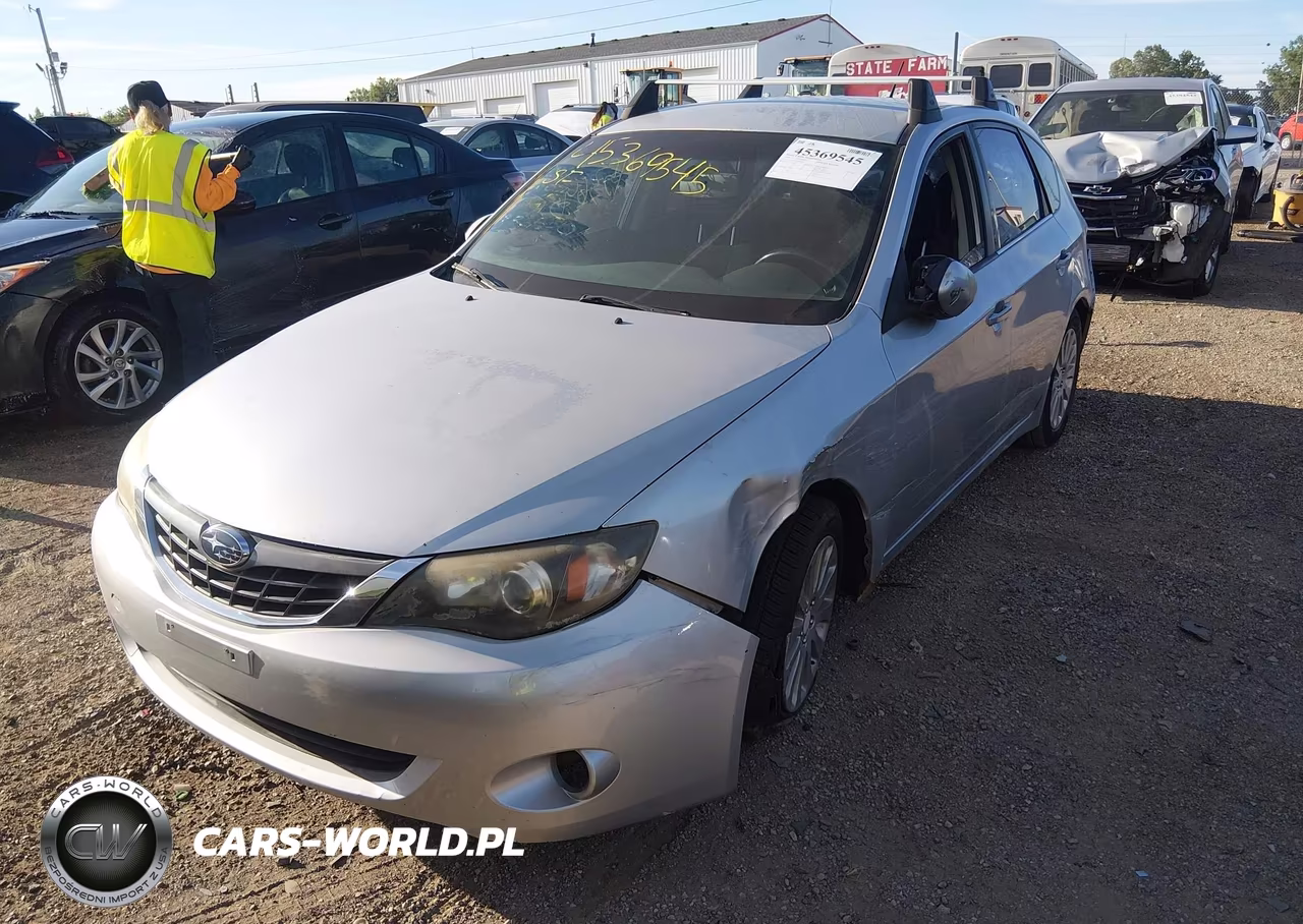 2008 Subaru Impreza Wagon (Natl) I W-Premium Pkg VIN:JF1GH61638H836630 - 2