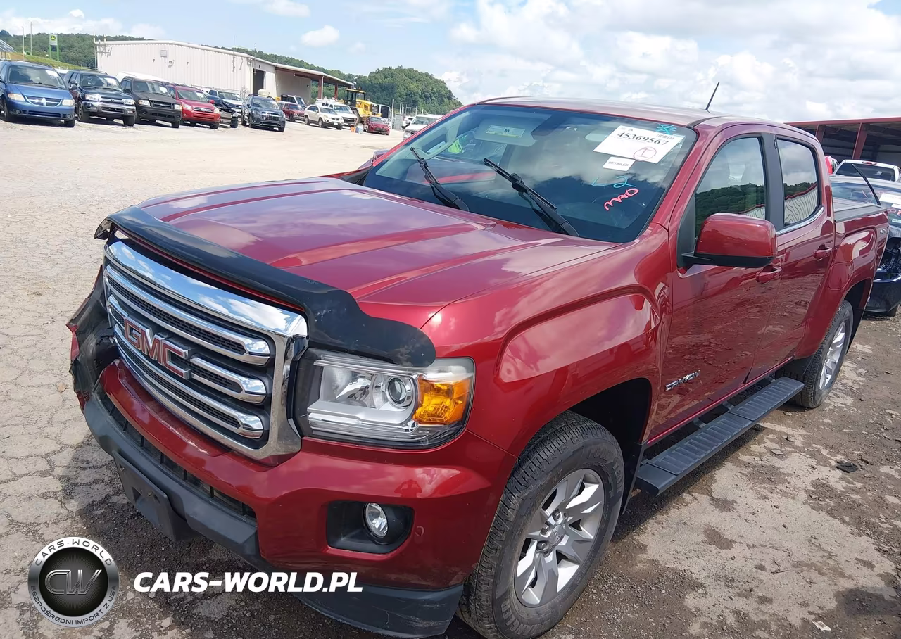 2015 GMC Canyon Sle VIN:1GTG6BE36F1139404 - 2