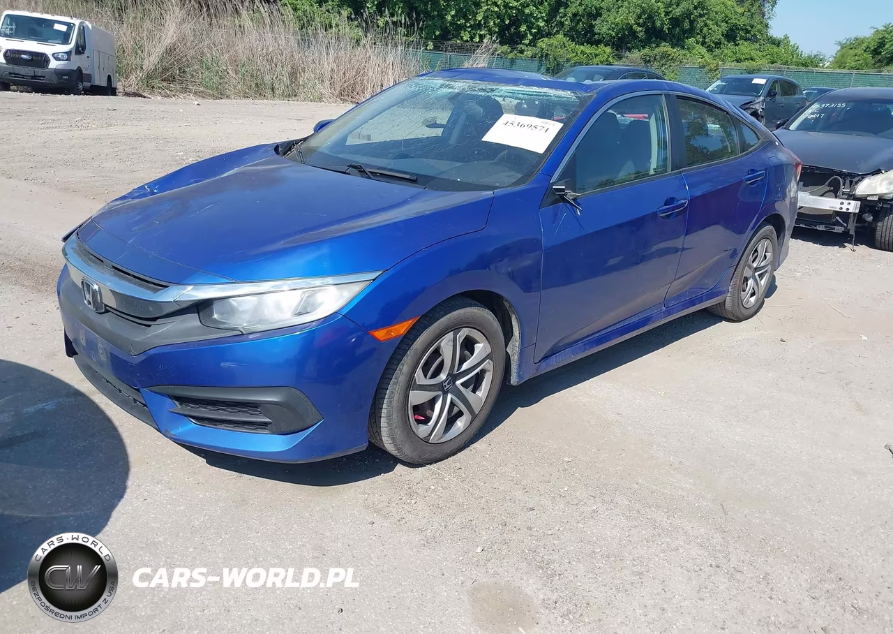 2016 Honda Civic Lx VIN:19XFC2F5XGE081400 - 2