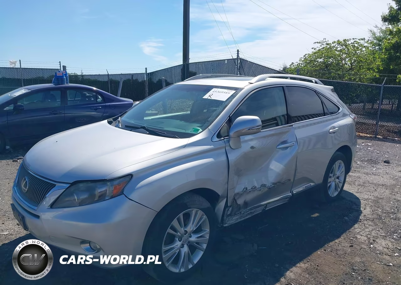 2010 Lexus Rx 450H VIN:JTJBC1BA4A2025093 - 2