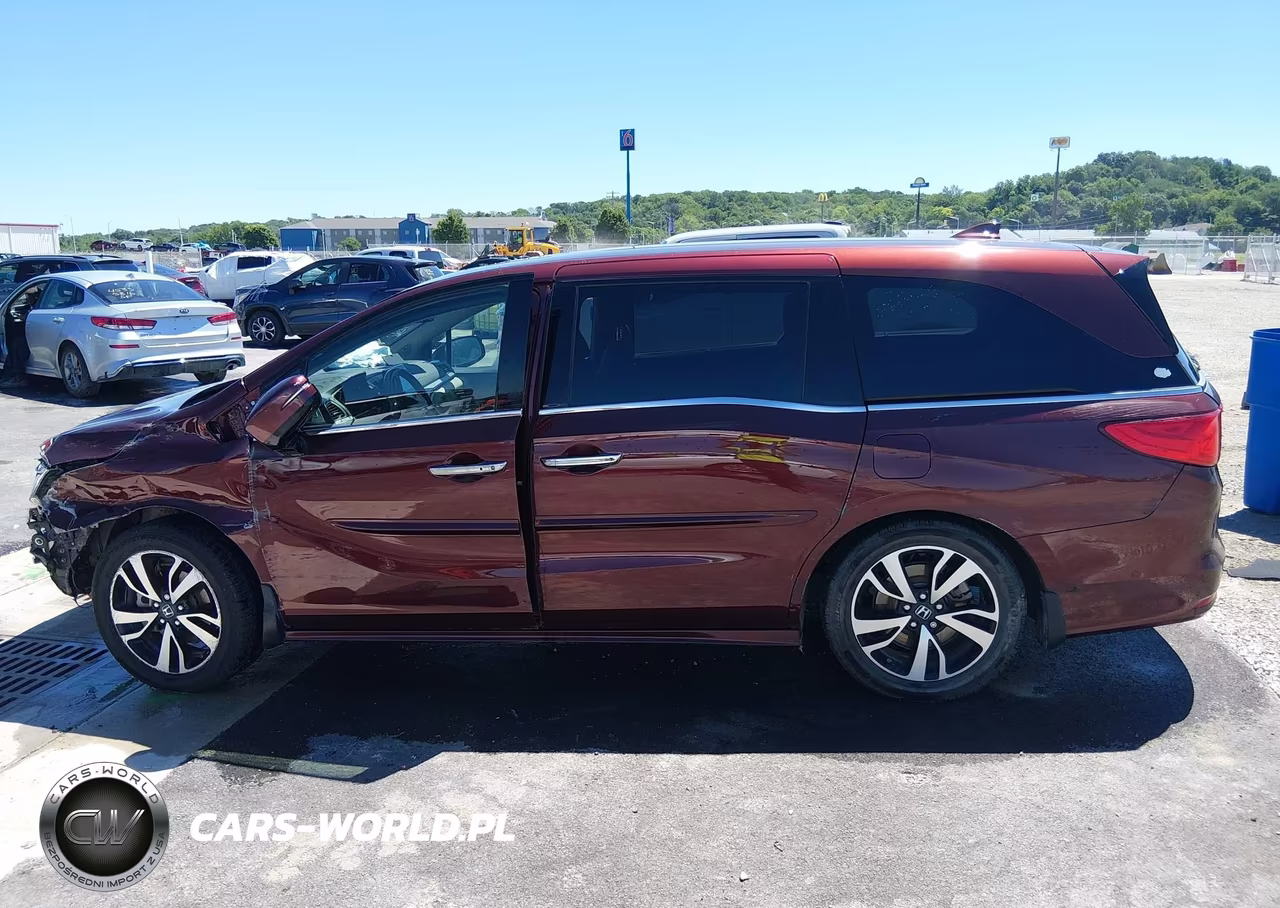 2018 Honda Odyssey Elite VIN:5FNRL6H93JB049703 - 13