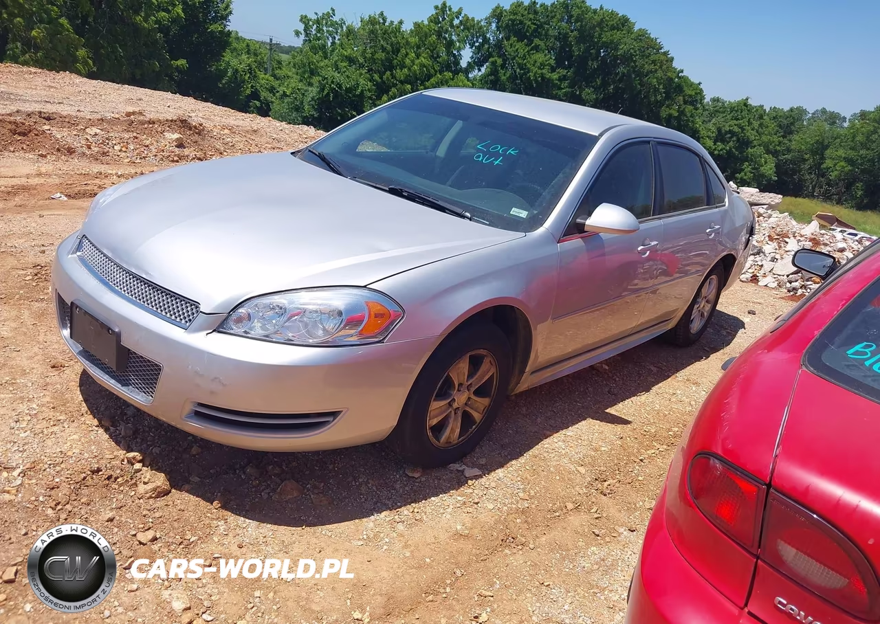 2012 Chevrolet Impala Ls VIN:2G1WF5E31C1285821 - 2